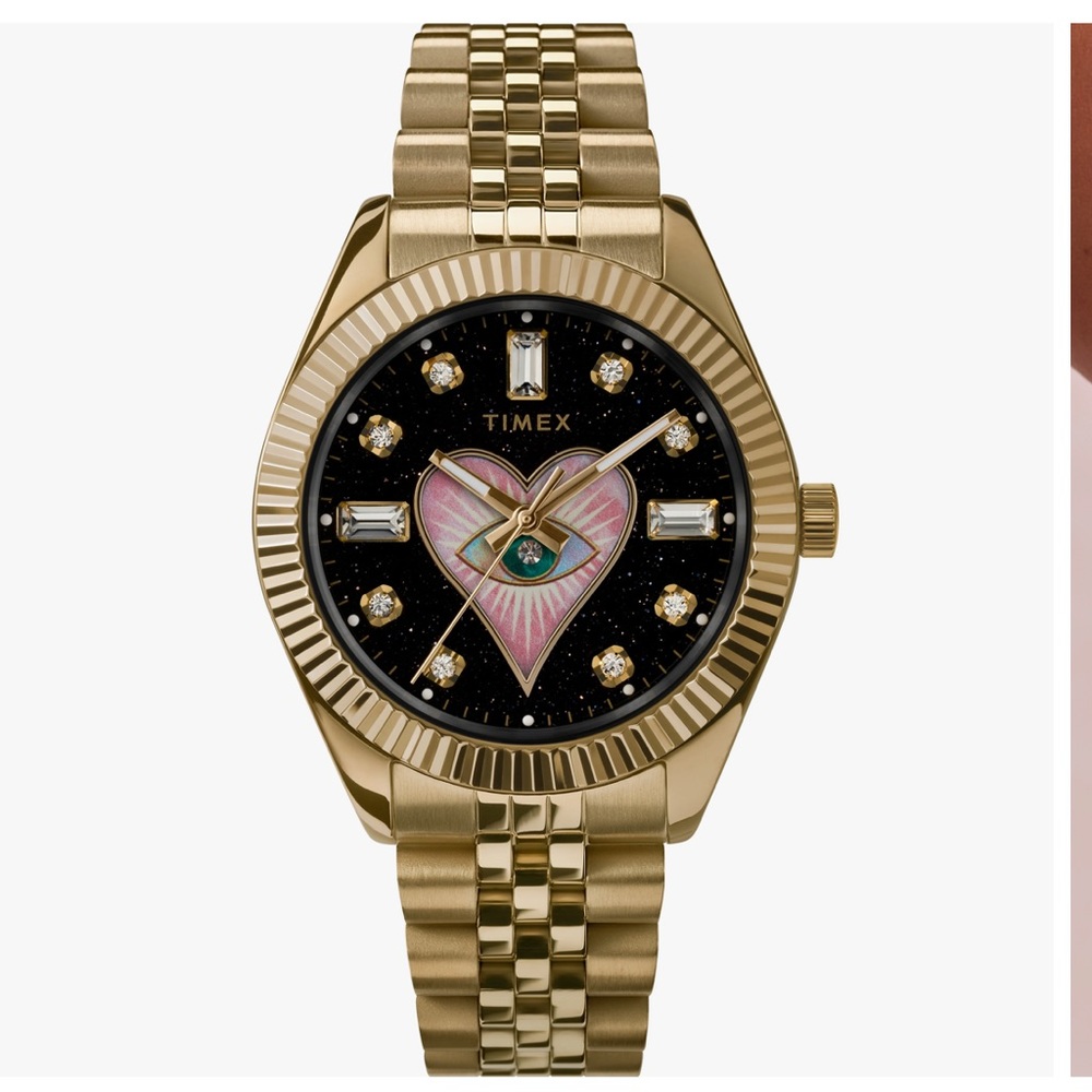 Jacquie Aiche X Timex 2023 Pink watch
